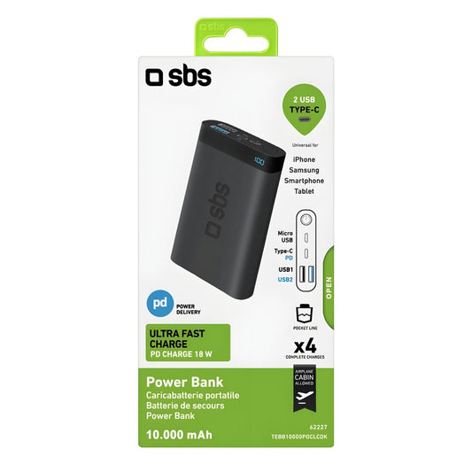 Power bank carica veloce - SBS