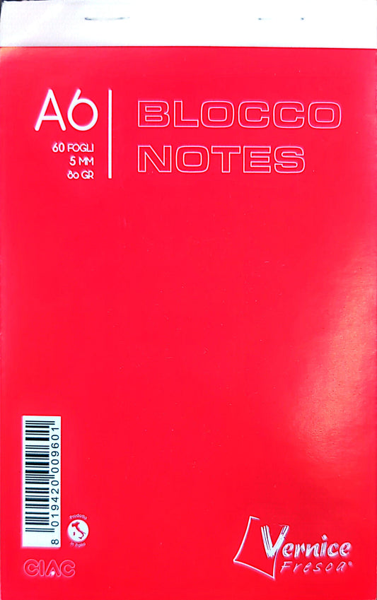 Block notes A6
