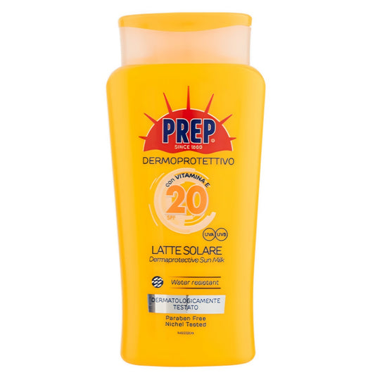 Latte Solare Dermoprotettivo con VITAMINA E - SPF 20